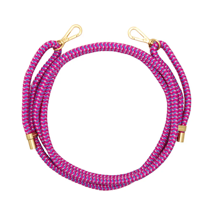 Cordon Tessa Multicolore - Fuchsia Violet
