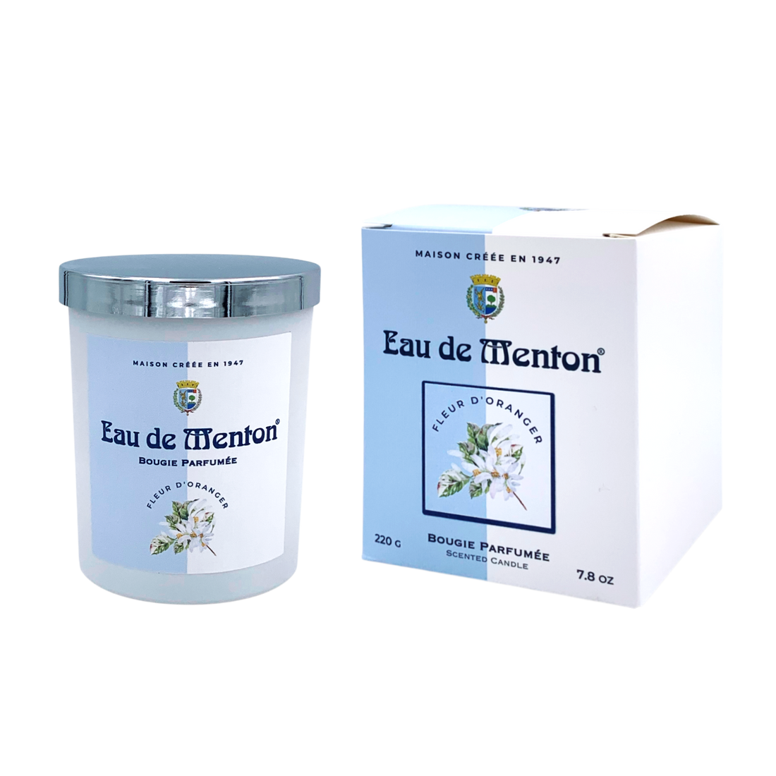 Bougie Artisanale 220g - Fleur d&