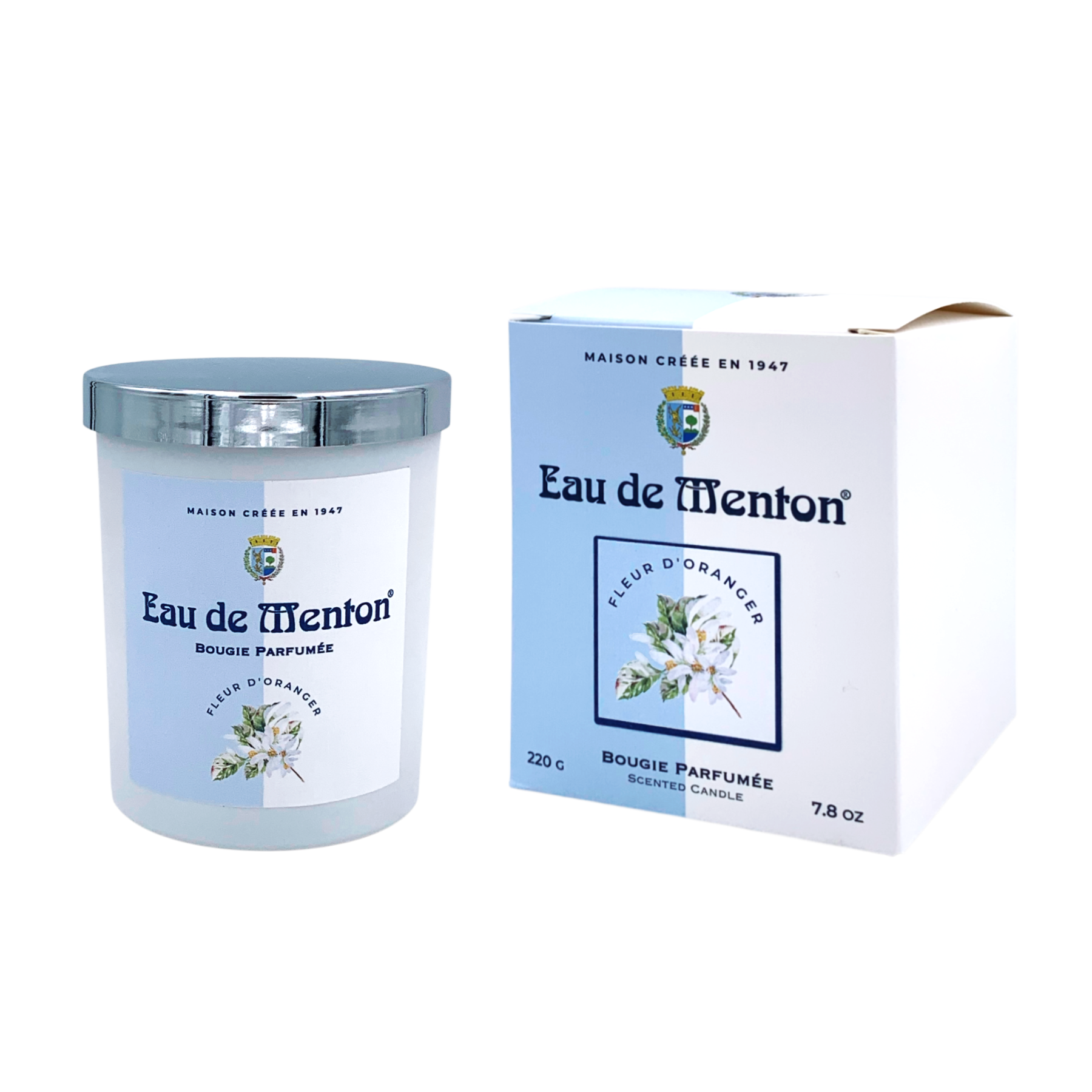 Bougie Artisanale 220g - Fleur d&