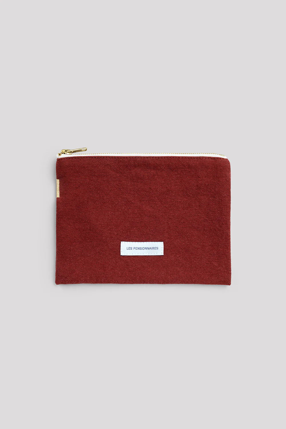 Petite Pochette en Coton Bio - Rouille