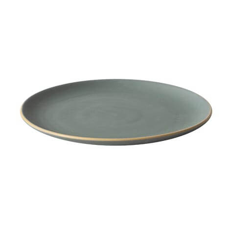 Assiette Plate en Grès - Orage