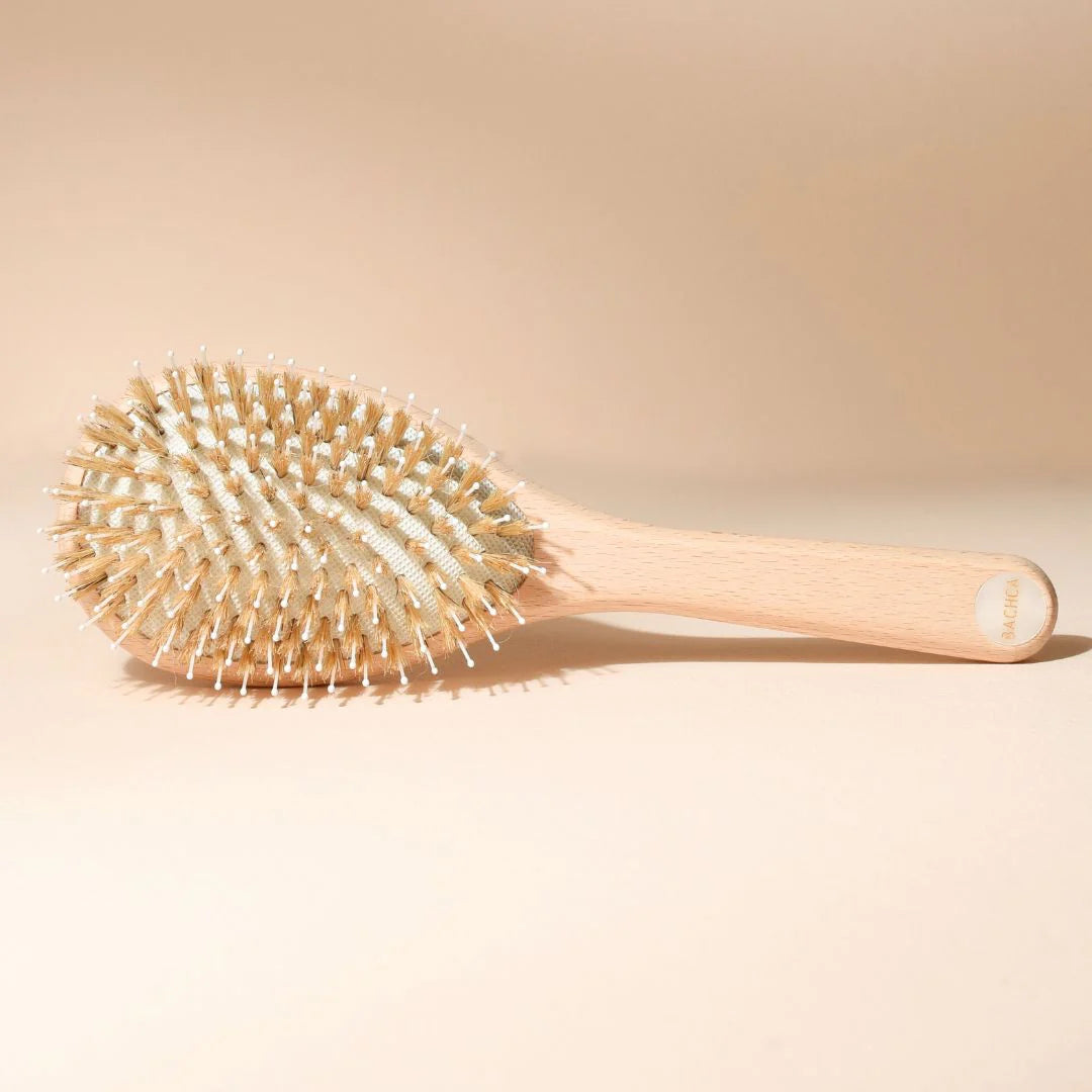 Brosse à Cheveux Soin et Brillance - Petit Format - Made in France