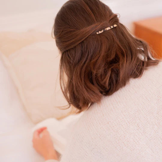 Epingles Cheveux Ecaille x2