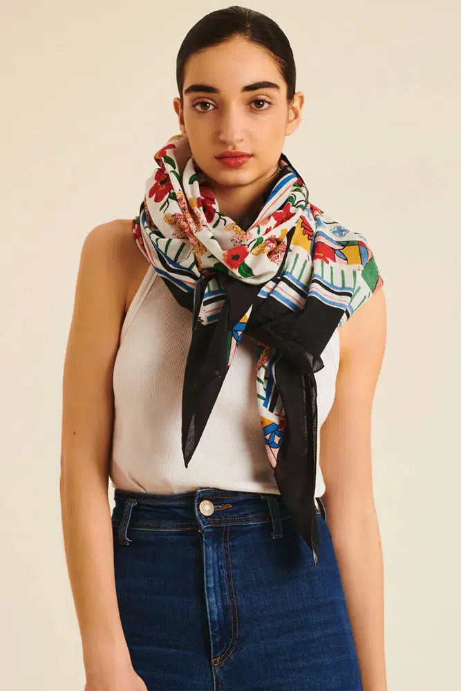 Foulard en Coton Hibiscus Sarong