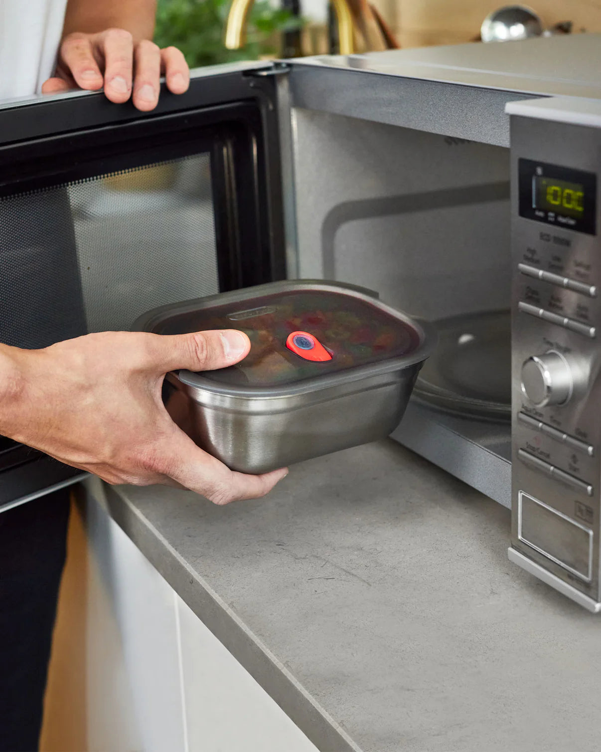 Lunch Box Rectangulaire Micro-Ondable - 600ml