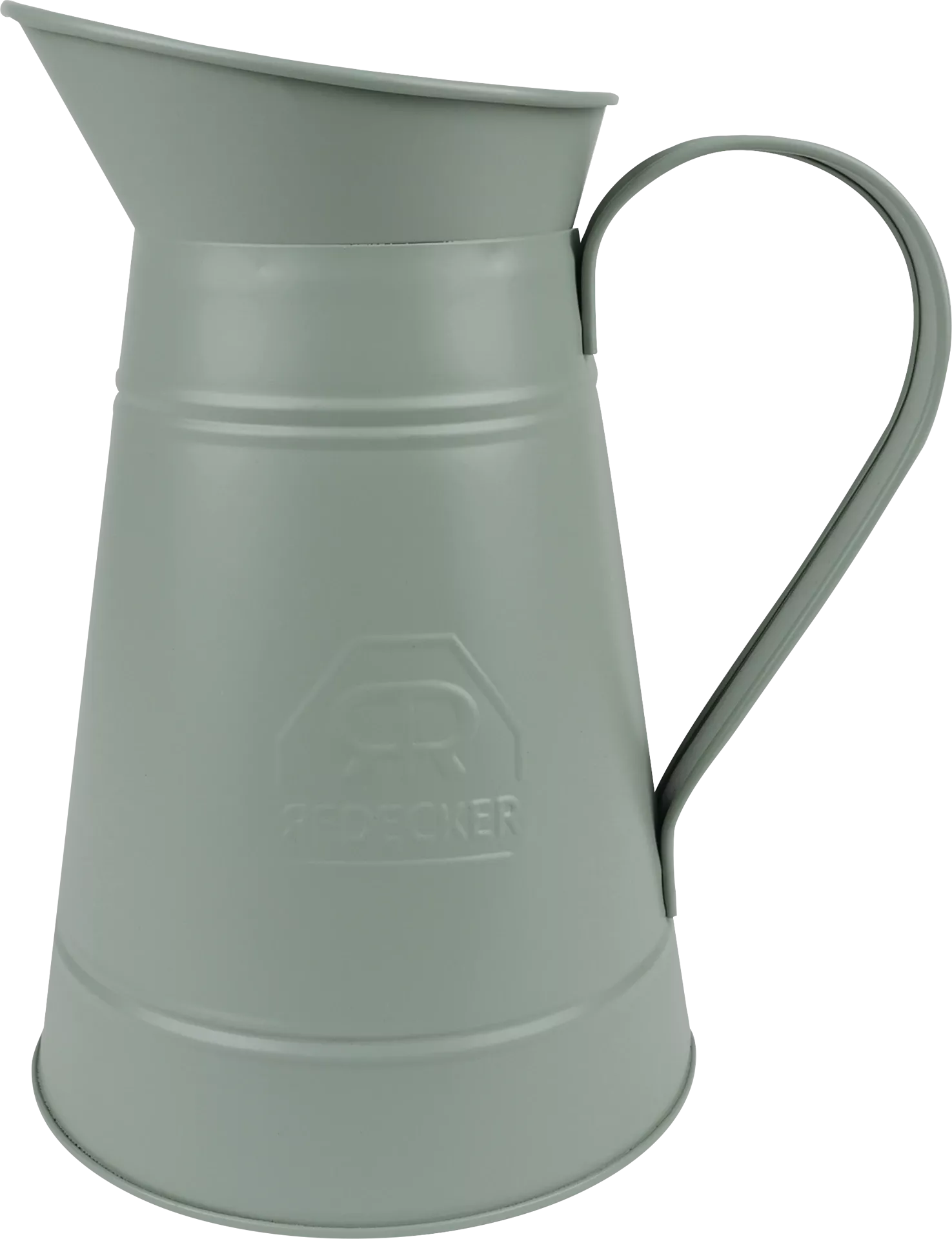 Broc de Lavage Métal Gris-Vert 23 cm