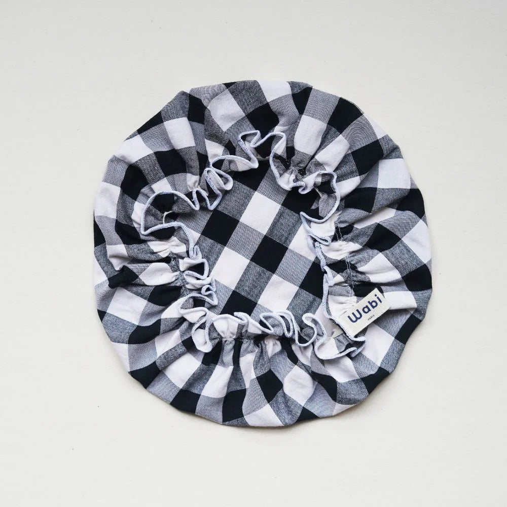 Set de 4 Charlottes Couvre-Plat - Vichy Confiture Black