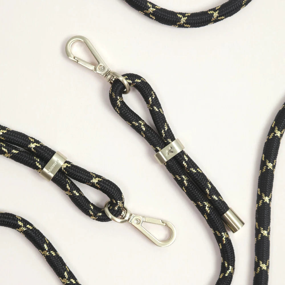 Cordon Tessa Noir-Doré