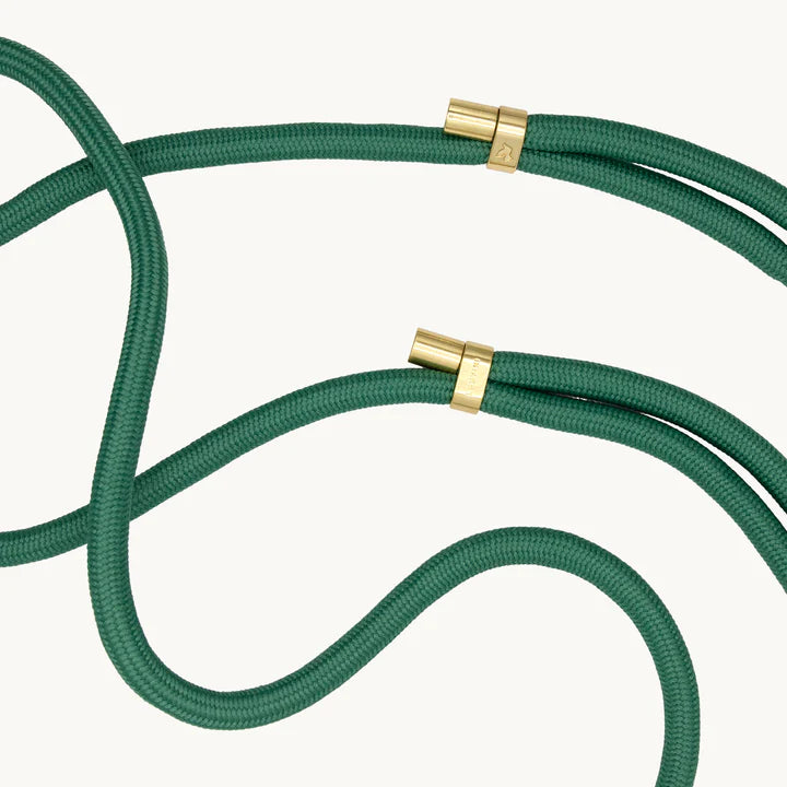 Cordon Tessa Uni - Nouveau Émeraude