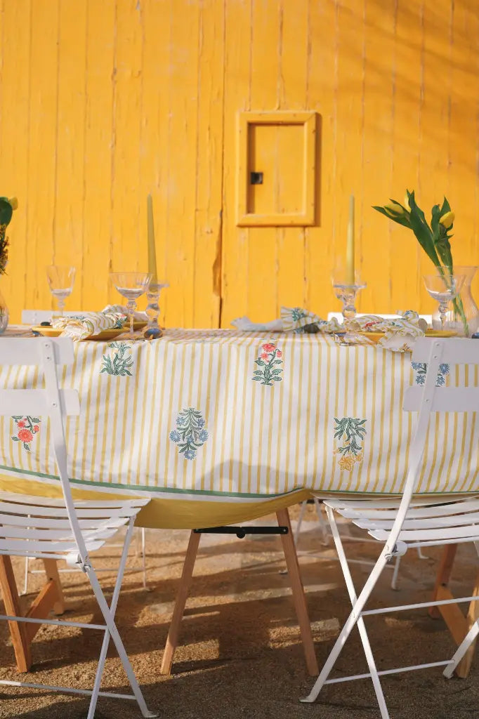 Nappe Rose Yellow - 170x360
