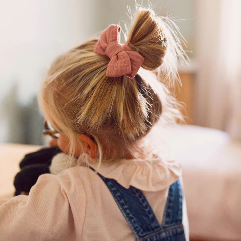 2 Élastiques Noeud en Gaze de Coton