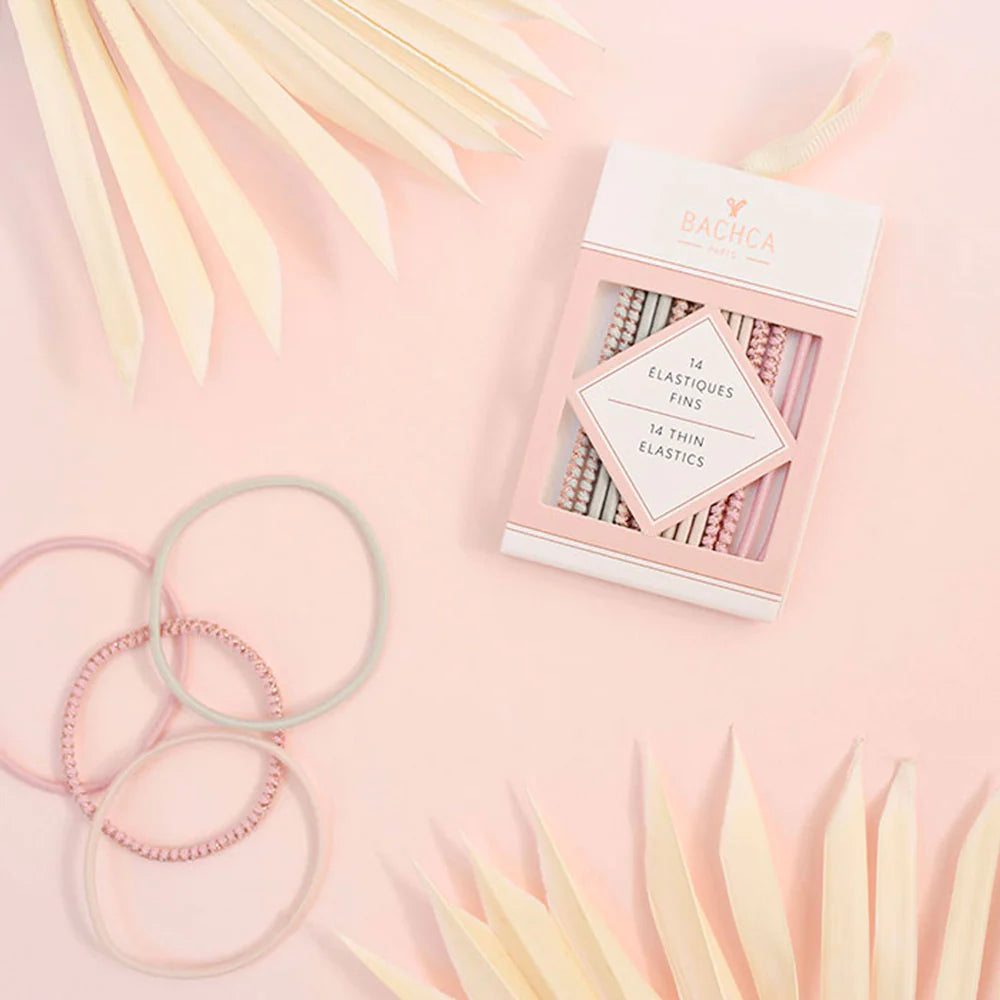 Élastiques Fins Pastel x14