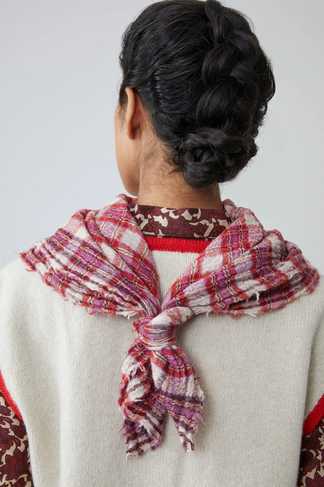 Foulard en Laine Magda N°793 Lipstick