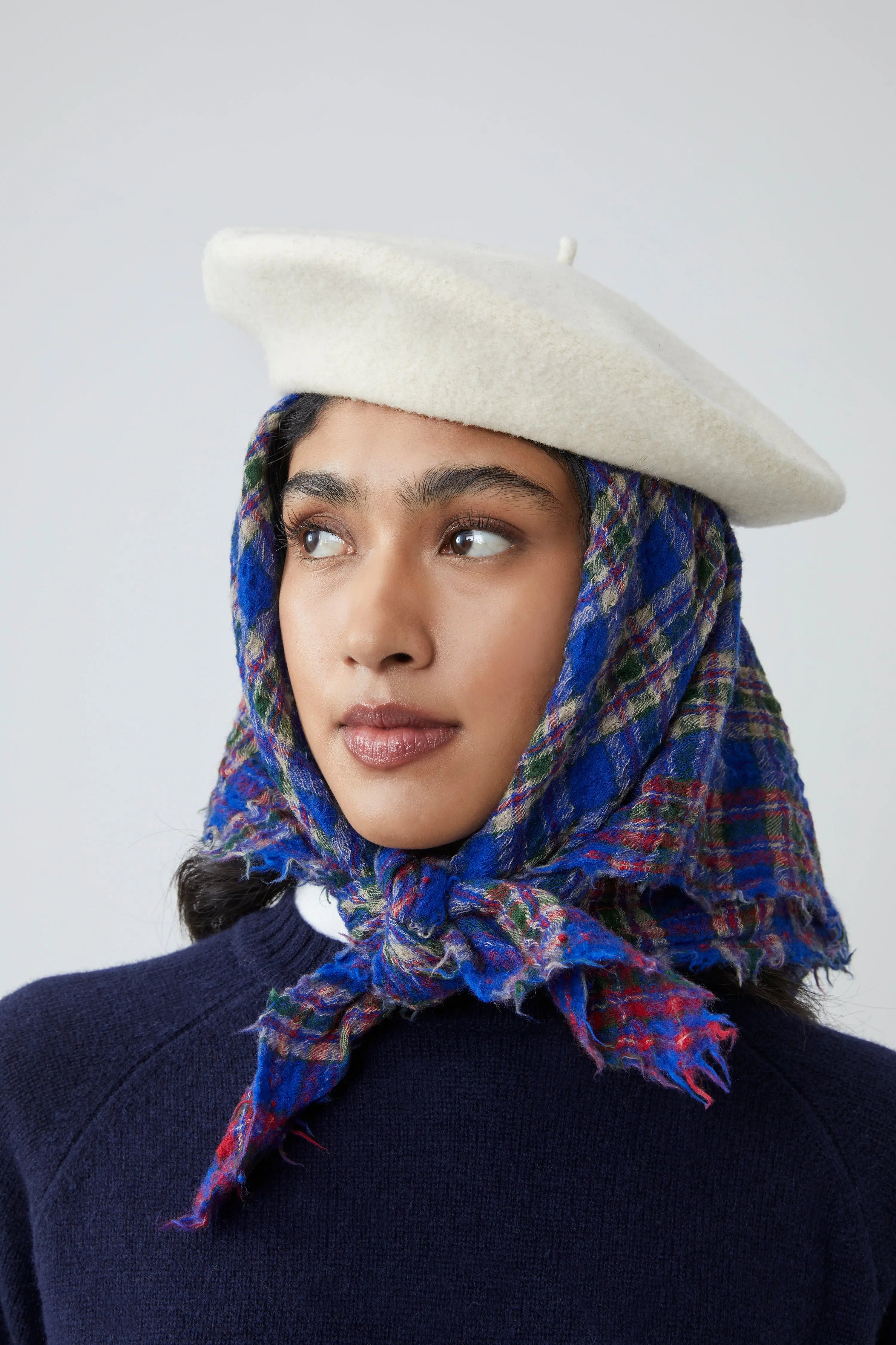 Foulard en Laine Magda N°793 Royal Blue