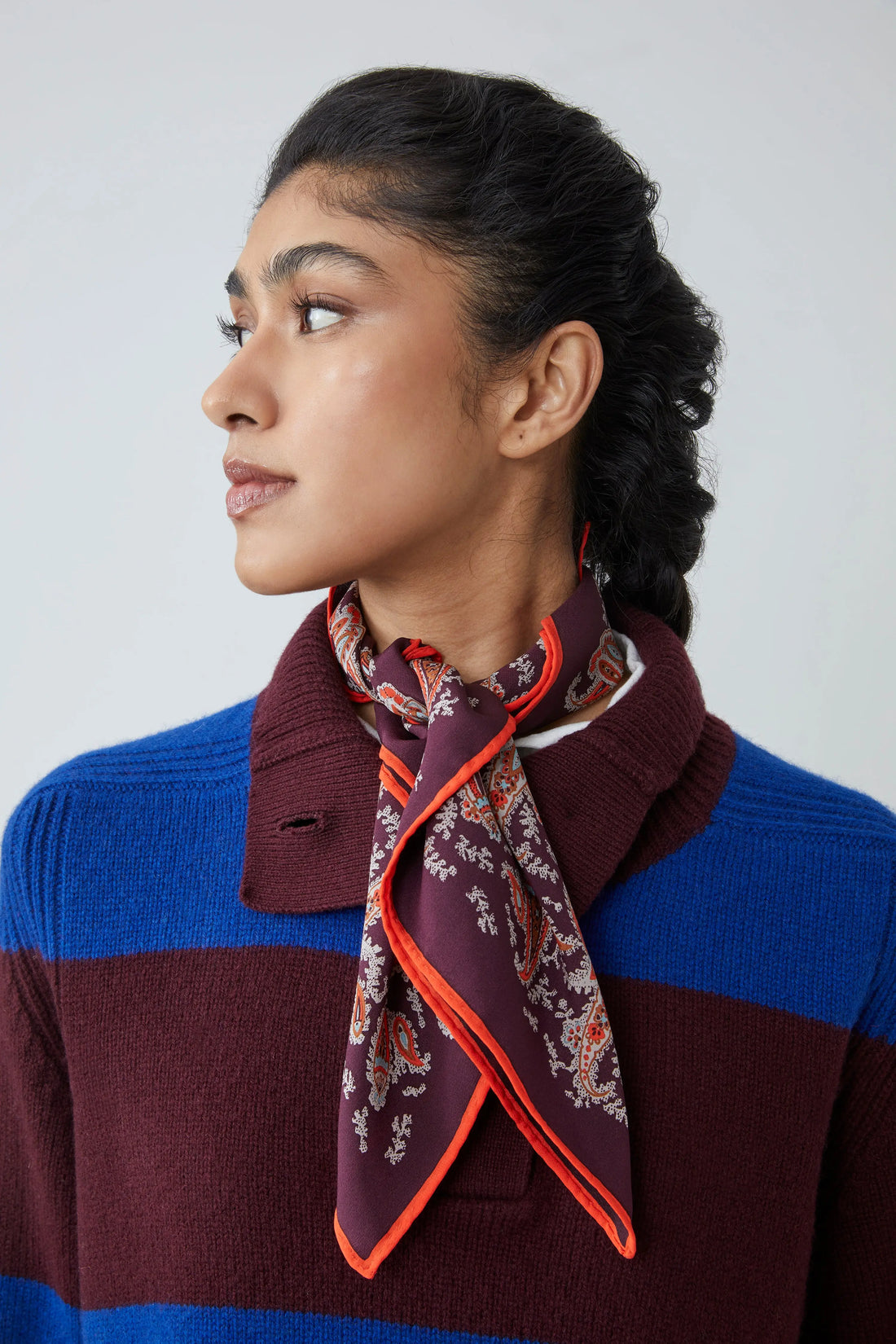 Foulard en Soie Colibri N°763 Fig