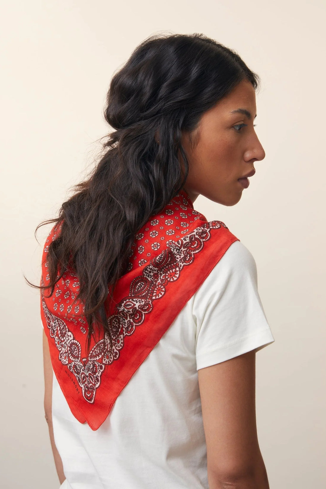 Foulard en Coton N°767 Tomette