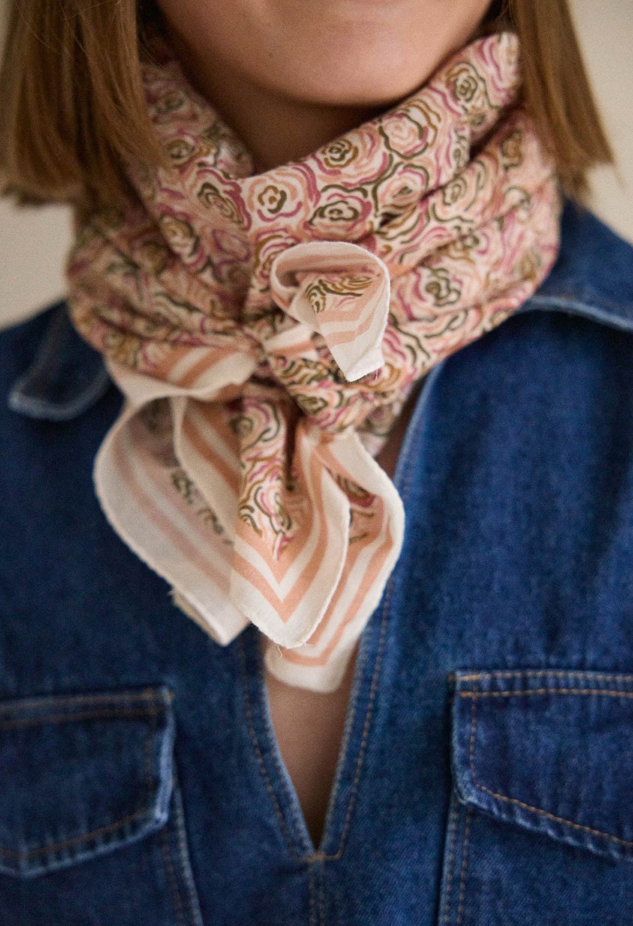 Foulard Portofino Rose