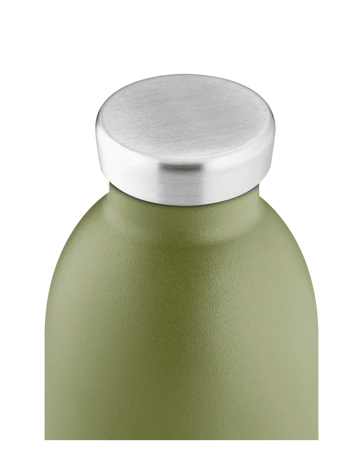 Gourde isotherme Safari Stone Sage de la marque italienne 24 Bottles en acier inoxydable