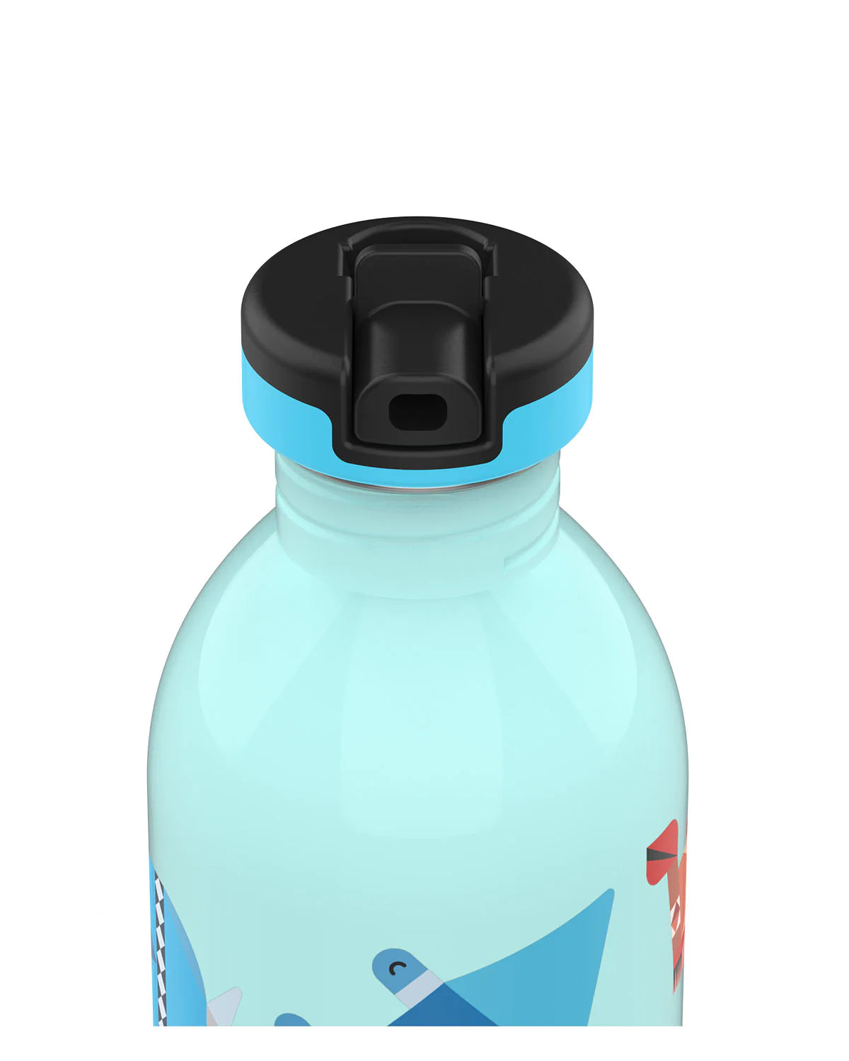 Gourde enfant sea friends stone de la marque italienne 24 Bottles en acier inoxydable