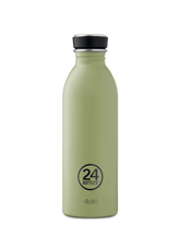 Gourde stone sage de la marque italienne 24 Bottles en acier inoxydable -  500ml