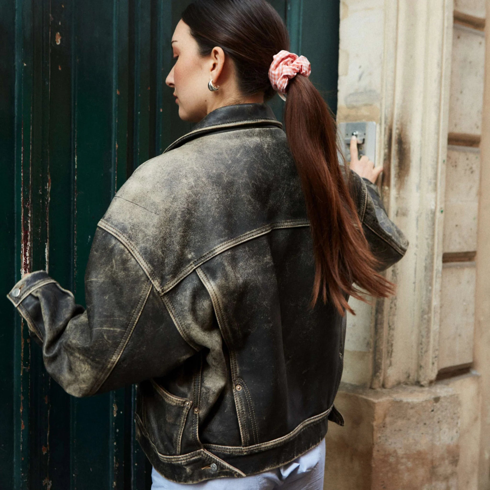 Grand Chouchou Vichy Orange