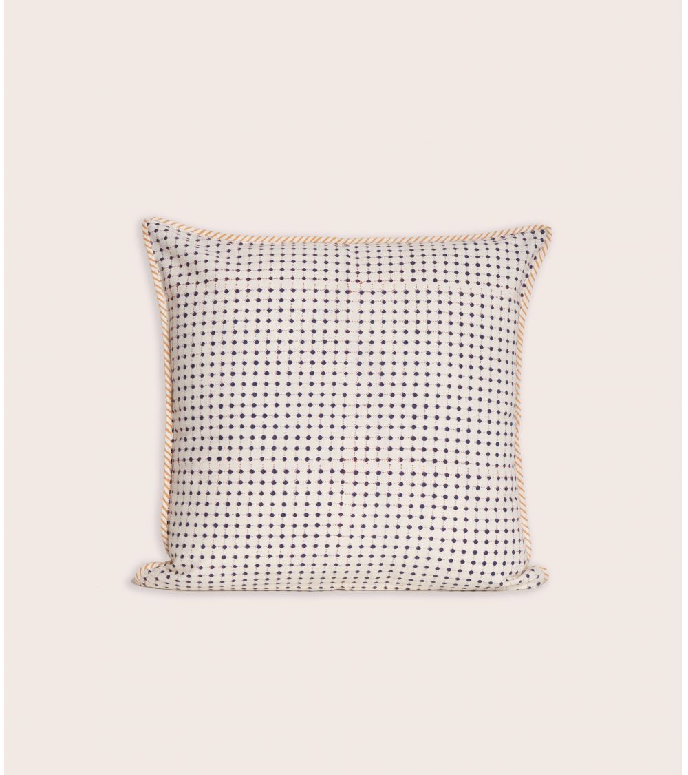 Housse Coussin Dinty Navy 40 x 40