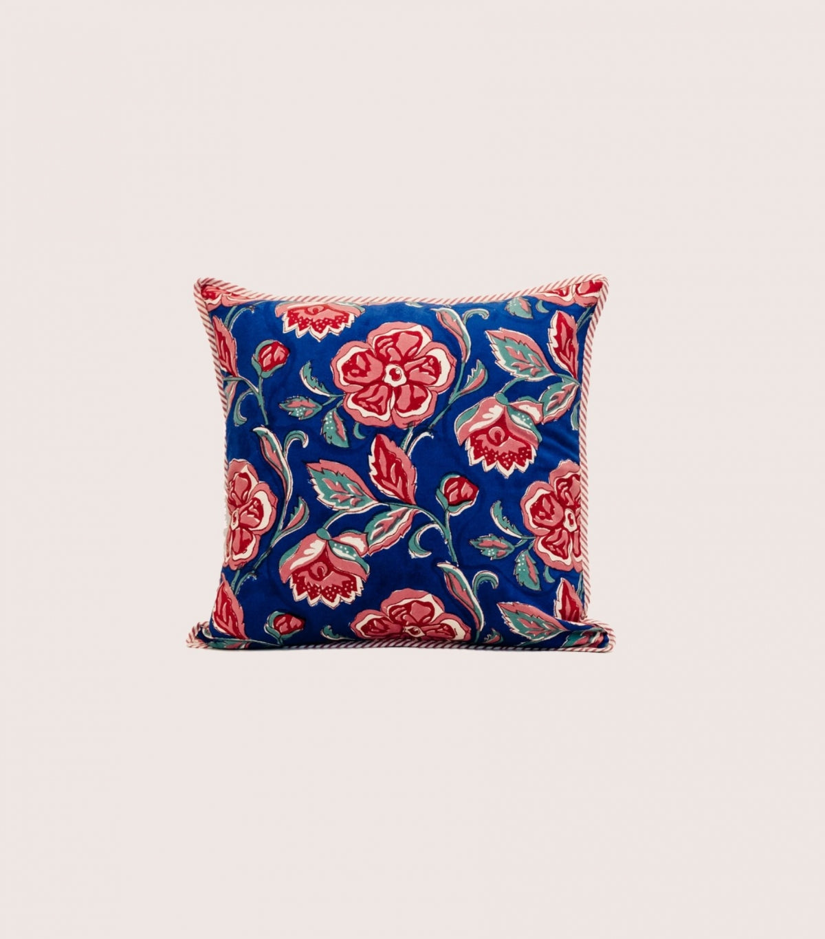 Housse Coussin Loni Bleu 40 x 40