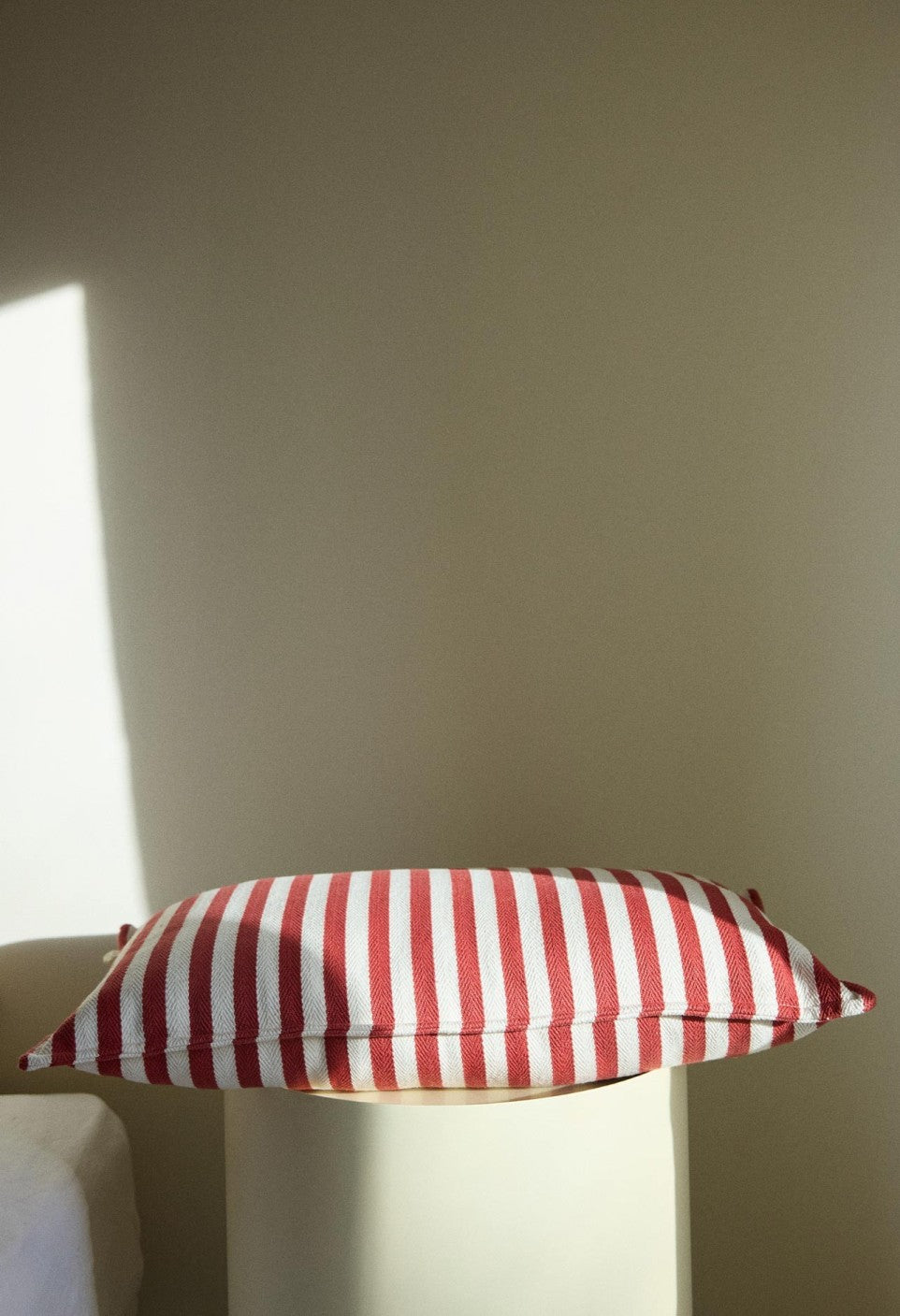 Housse de Coussin Taormina Rayures Rouges 30 x 50