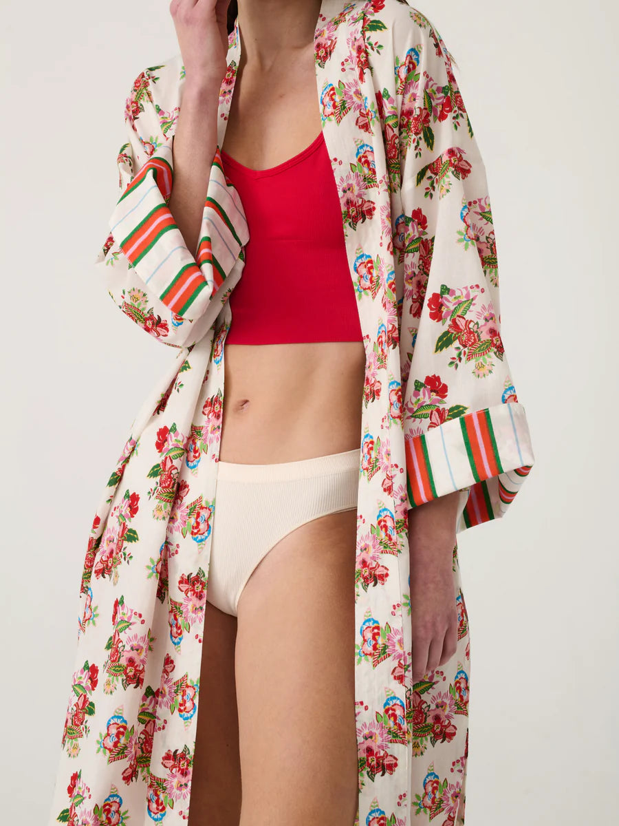 Kimono Long en Coton Suzi