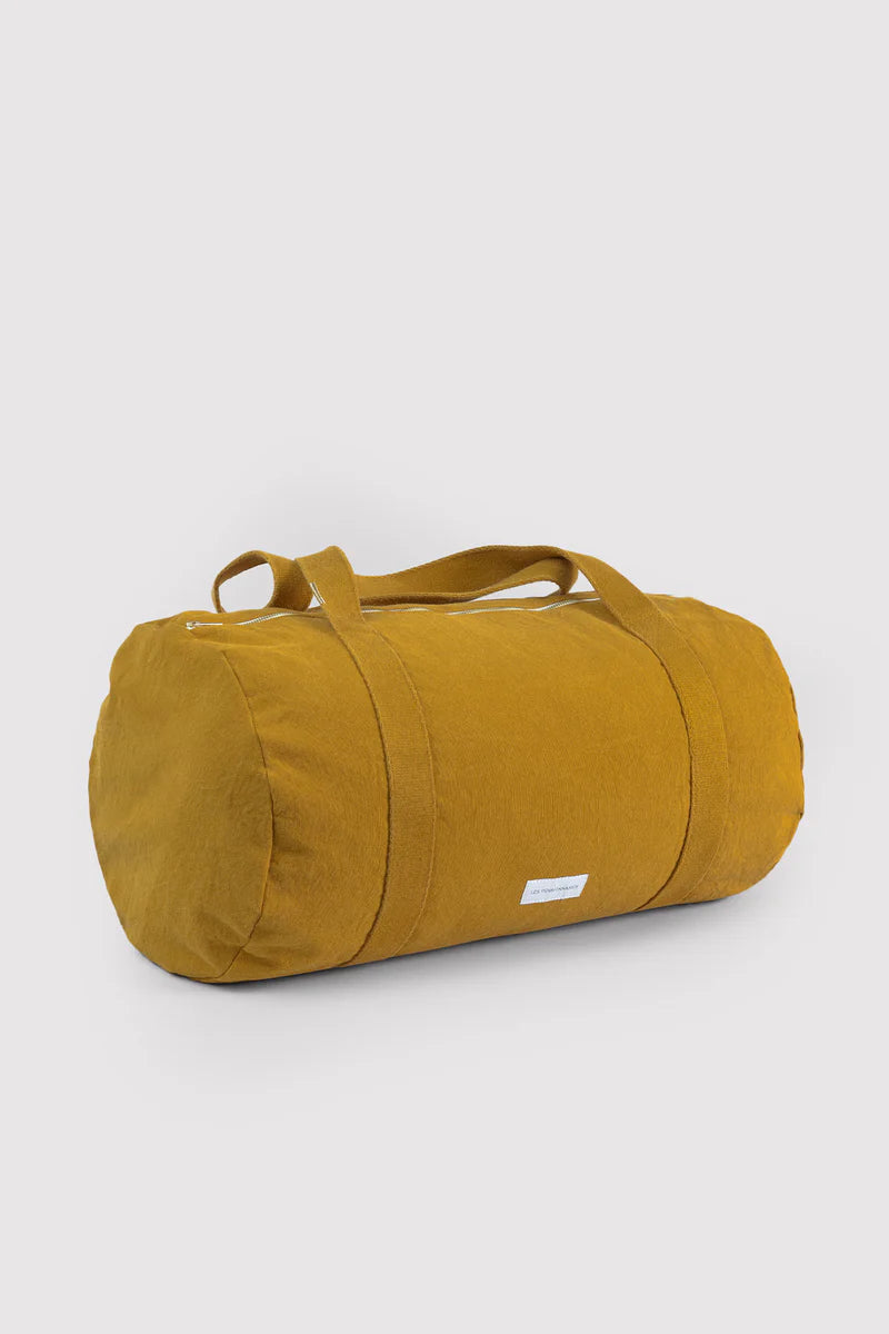 Sac Bowling en Coton Bio - Jaune Safran