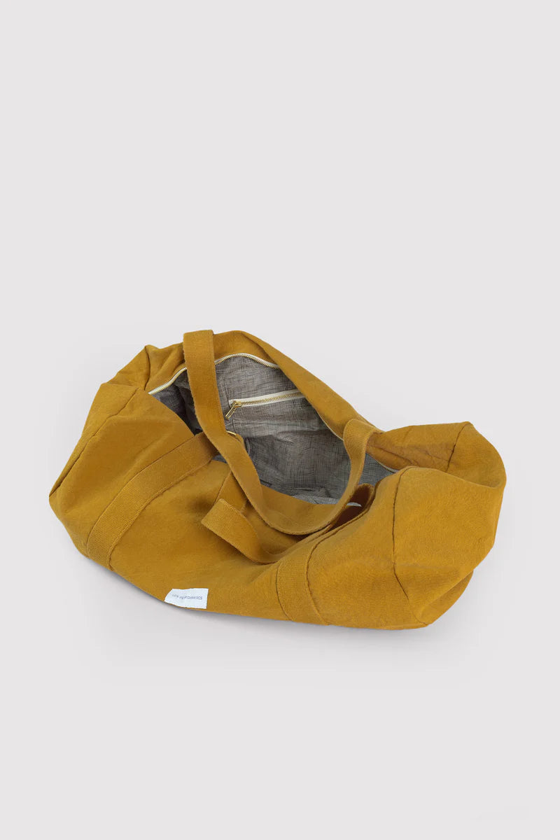 Sac Bowling en Coton Bio - Jaune Safran