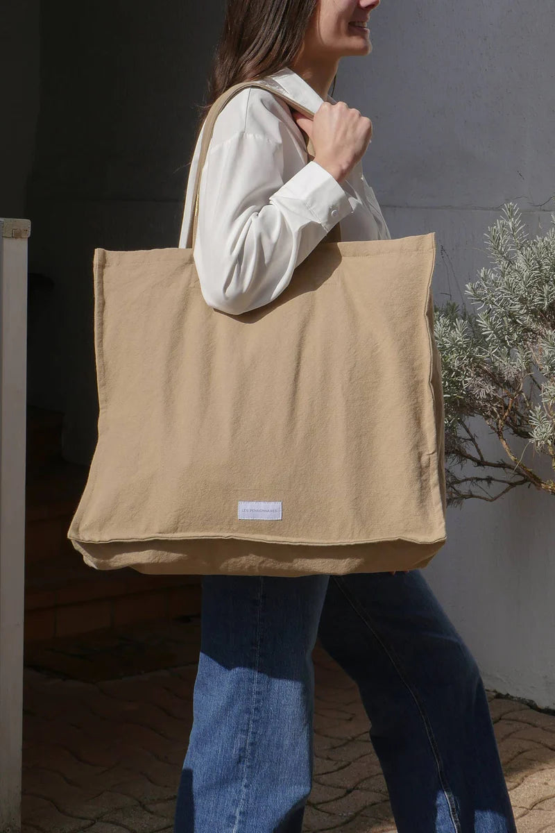 Grand Cabas - Beige Sable