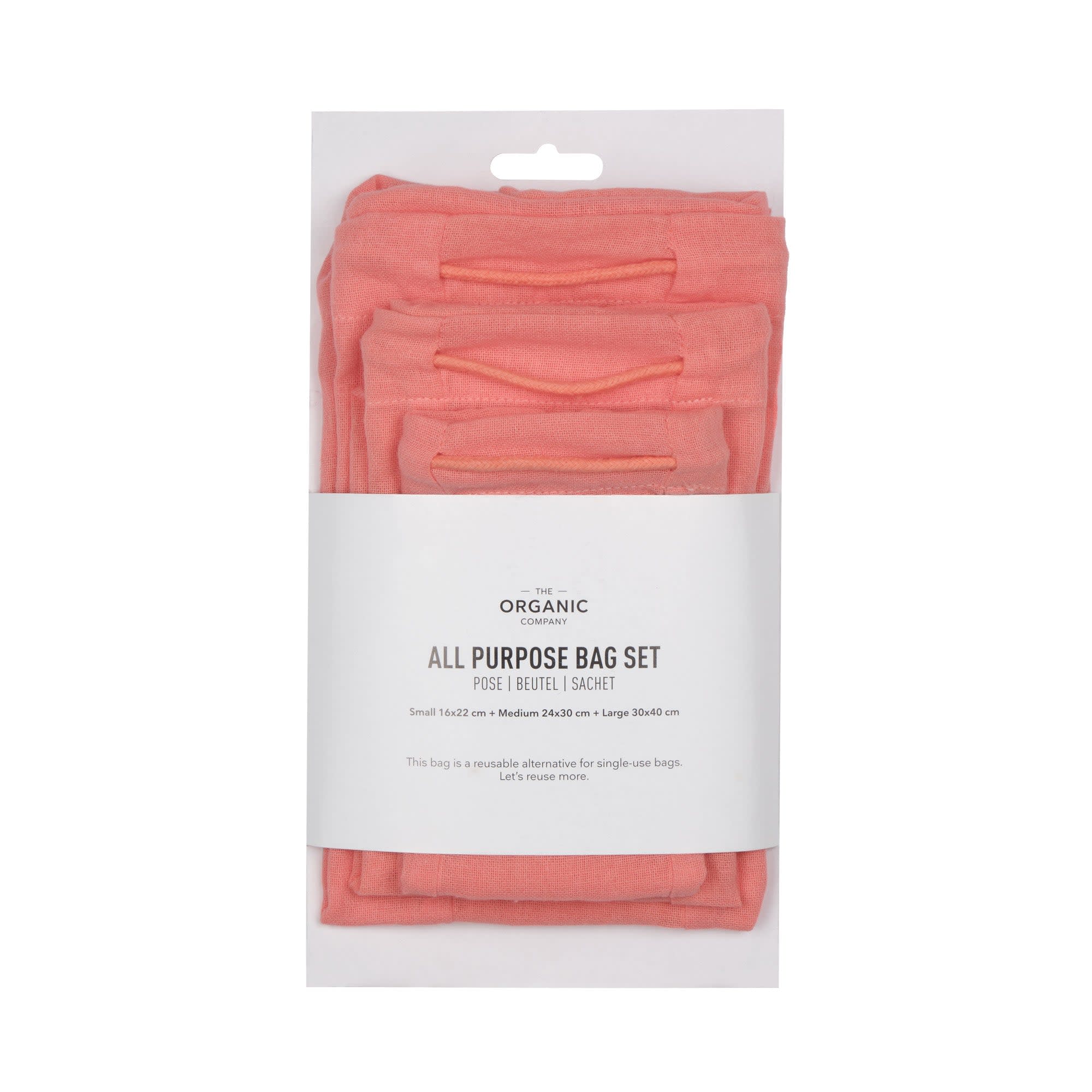 Lot de 3 Sacs Tout Usage - All Purpose Bags