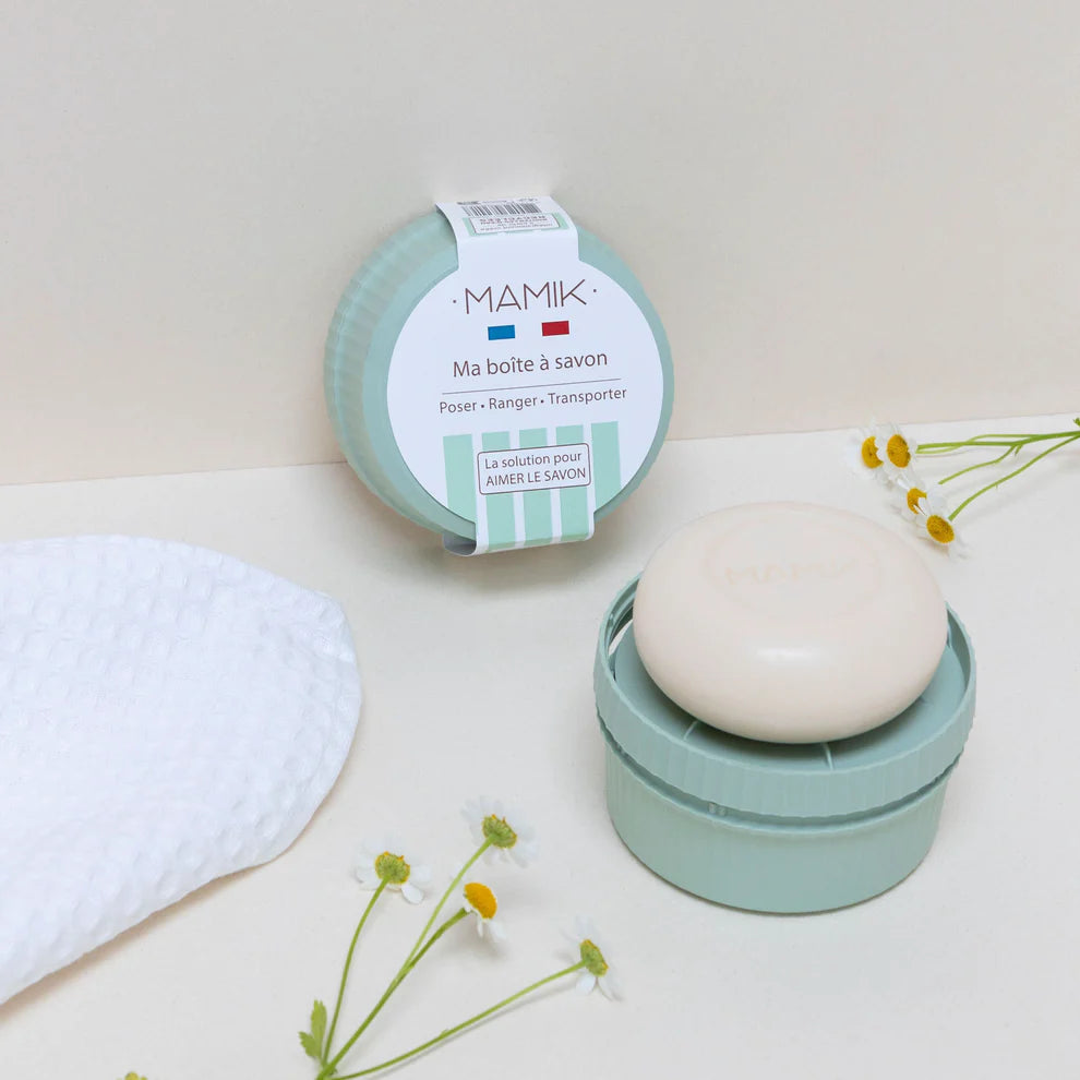 Boîte à Beauté "Mignonne" Vert Tilleul