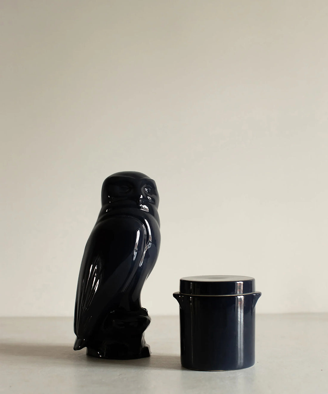 Boîte Cylindrique Encre Bleu Nuit 0,5 L