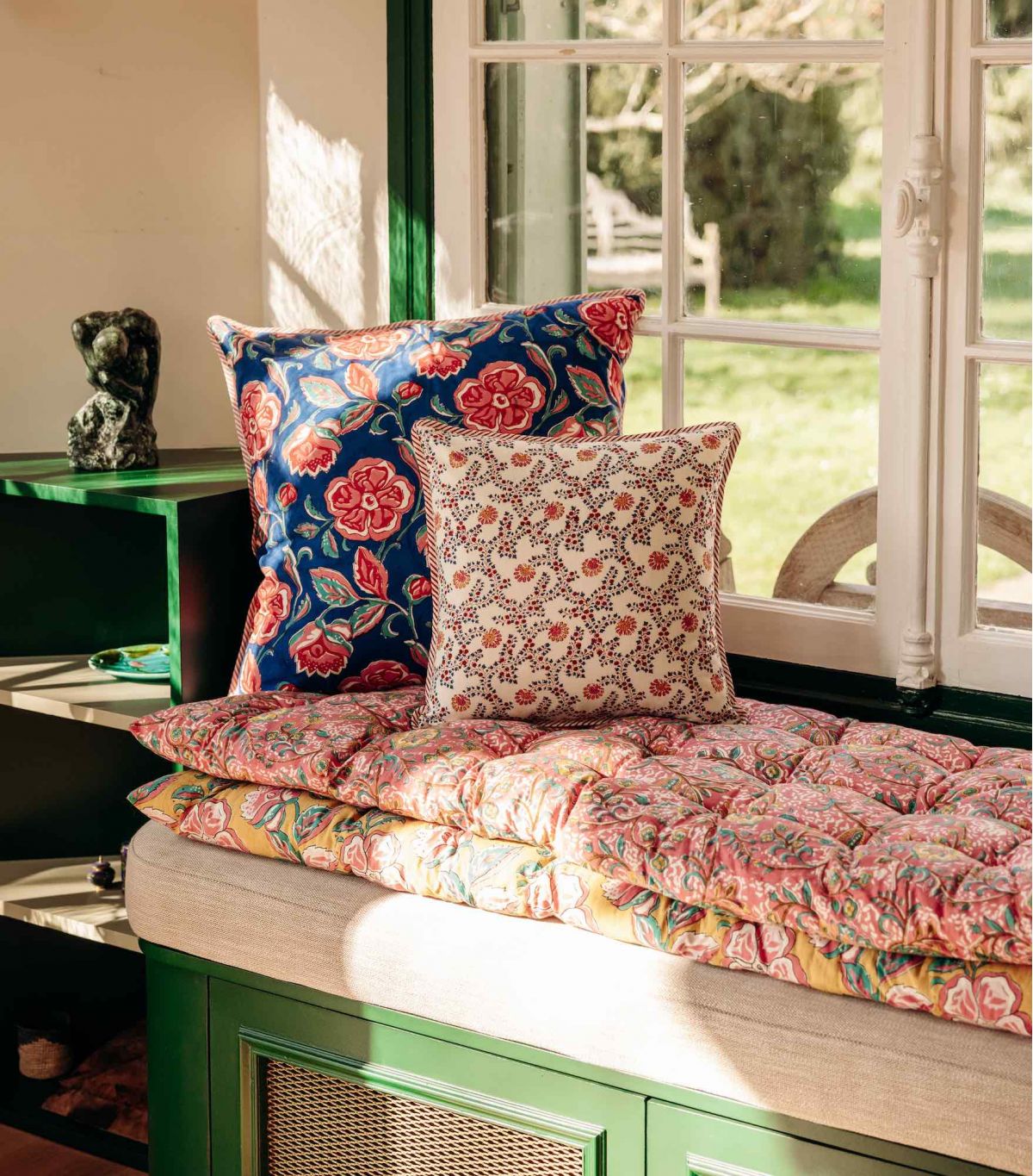 Matelas Indien Lita Rose 55 x 150