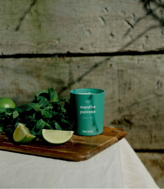 Bougie Parfumée - Menthe Poivrée