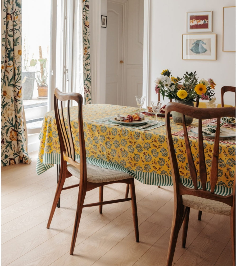 Nappe Sarso Jaune 140 x 235