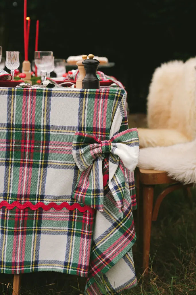 Noeuds de Noël Highland Snow - Lot de 2