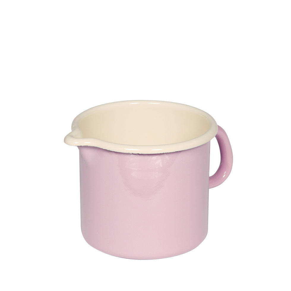 Pichet Mesureur en Email Rose 1L