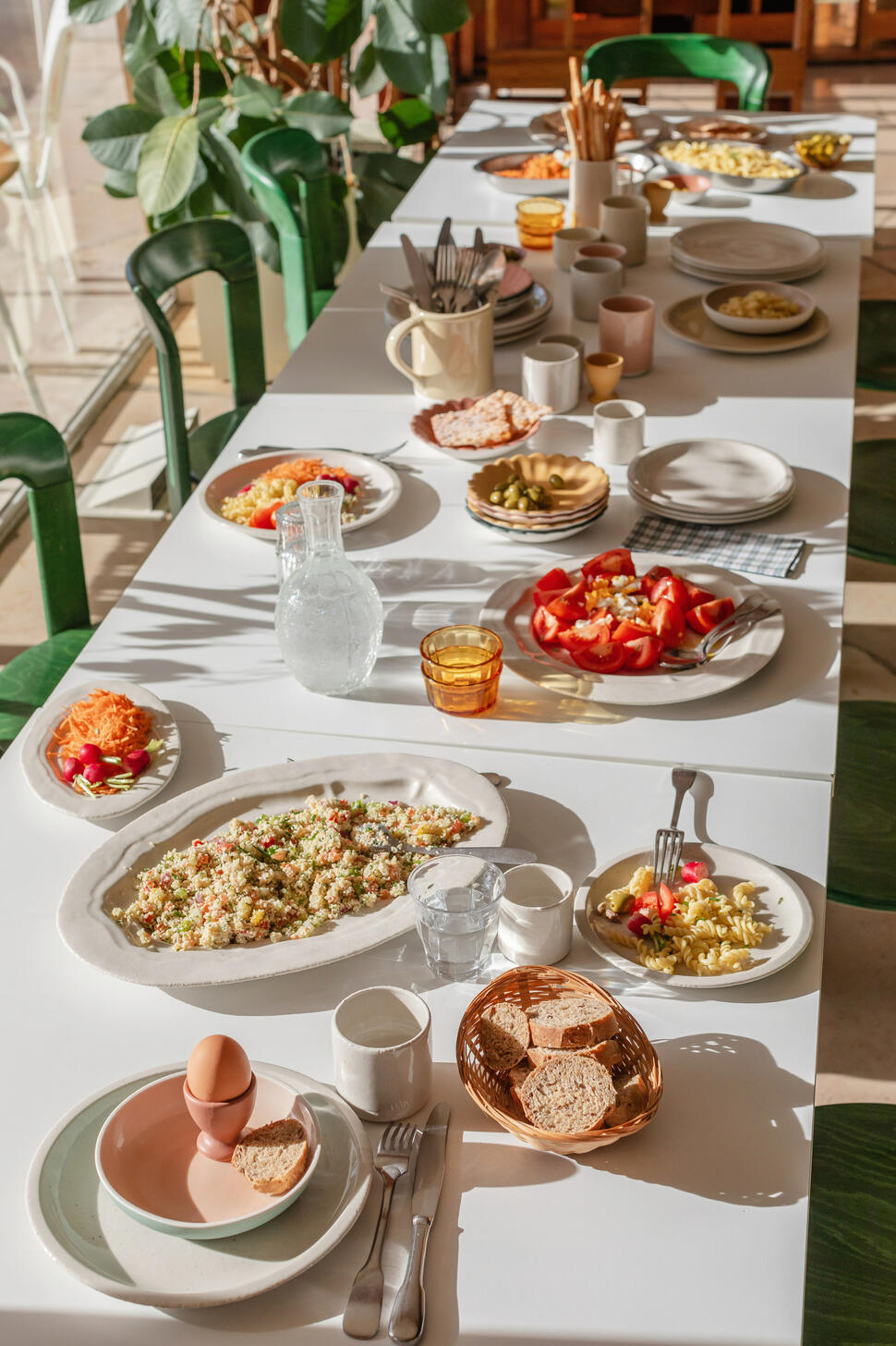 Plat Ovale Refectoire Sable Brillant - L