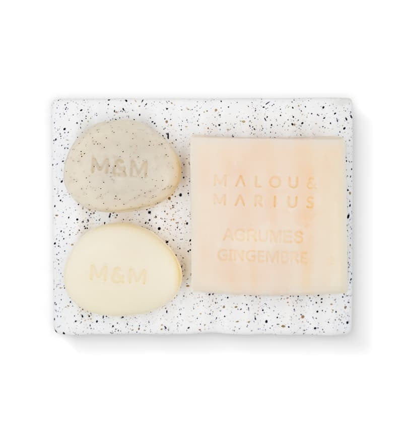 Porte Savon Double Moucheté