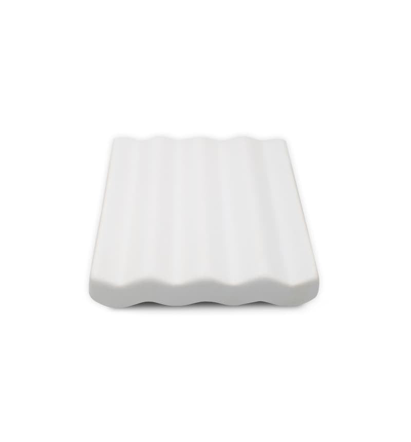 Porte Savon Simple Blanc