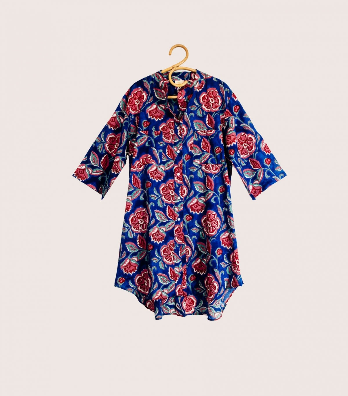 Robe Chemise - Loni Bleu