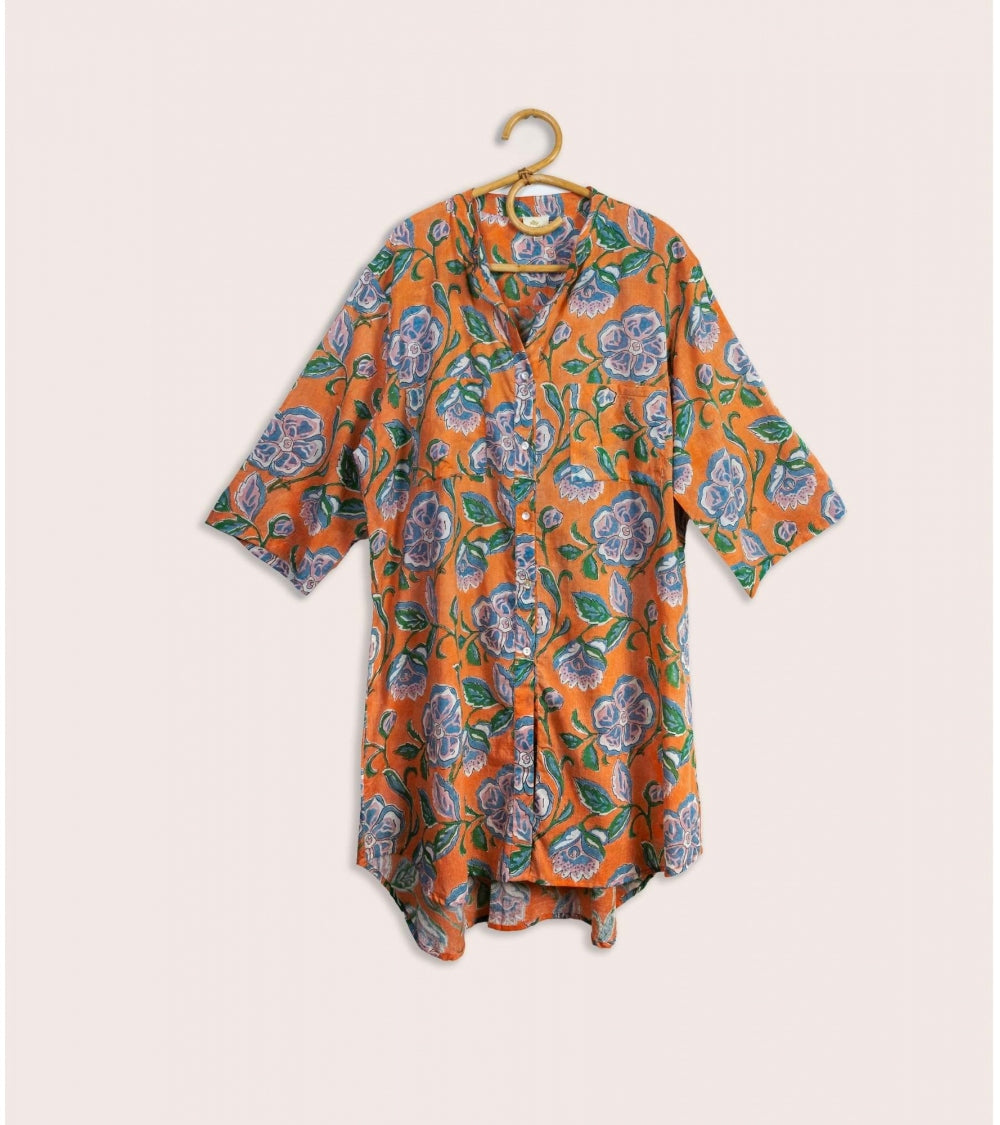 Robe Chemise - Loni Orange