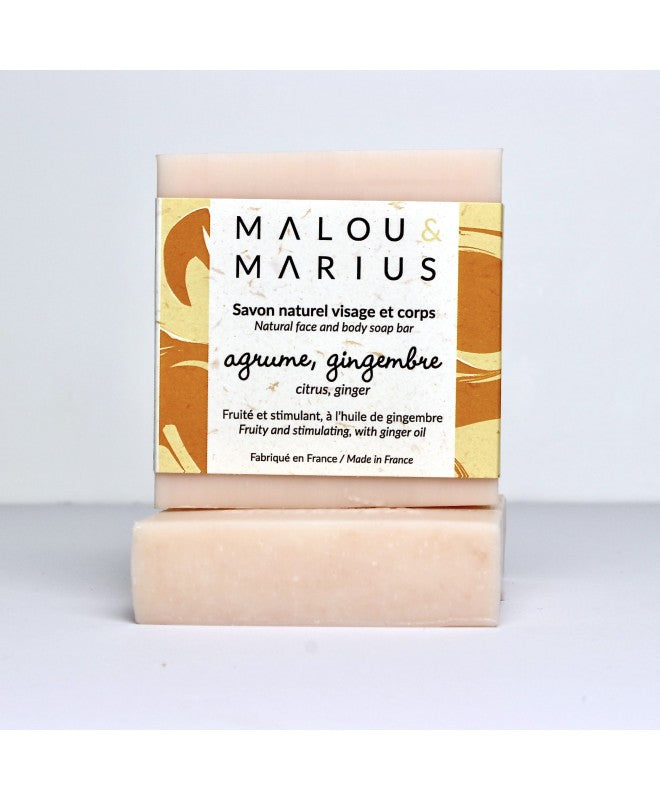 Savon Naturel - Agrumes et Gingembre