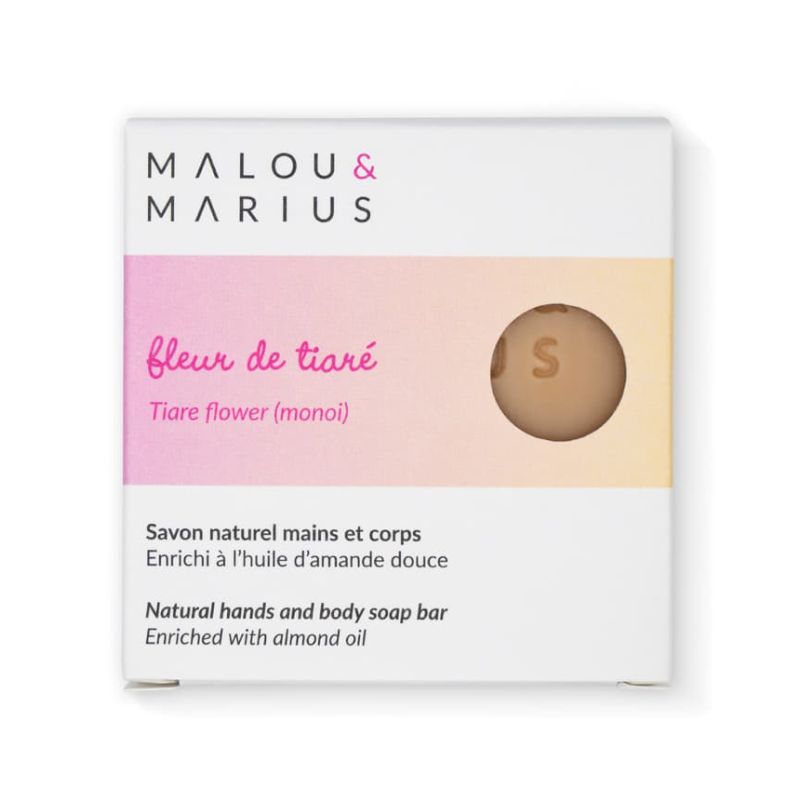 Savon Naturel Nourrissant - Fleurs de Tiaré