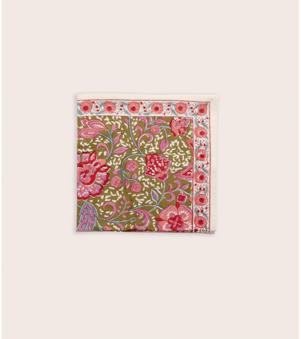 Serviette de Table Lita Kaki