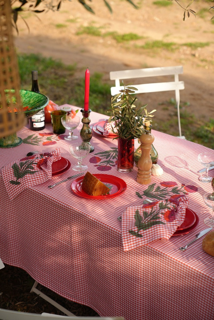 Serviette de Table Fabry Tomato - Lot de 2