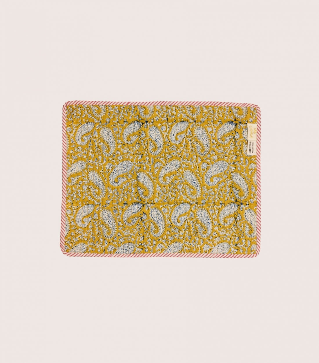 Set de Table Matelassé Loni Jaune 35 x 45